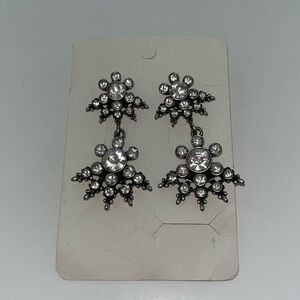 Starburst Fashion Diamond Earrings
